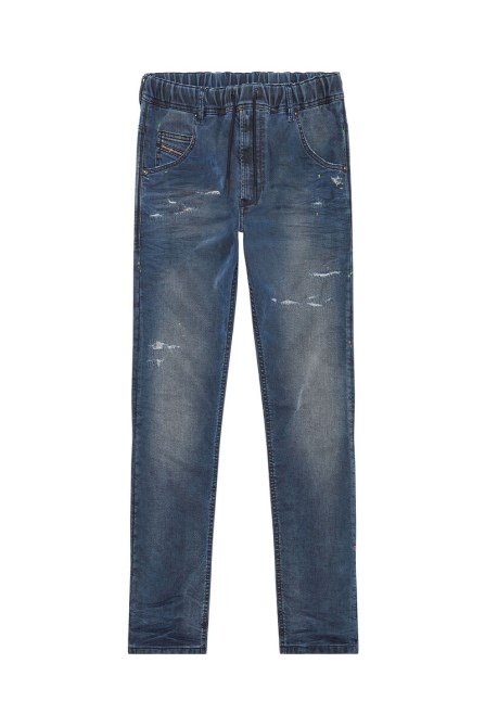 Diesel Krooley Joggjeans 069qh Schmal Zulaufend Dunkelblau