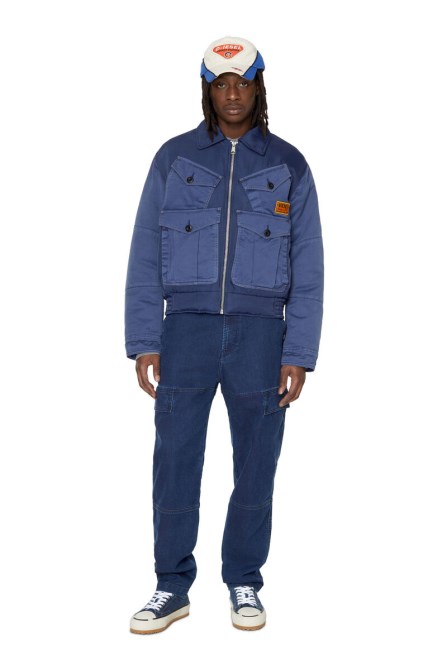 Diesel Krooley Joggjeans 069zj Schmal Zulaufend Dunkelblau