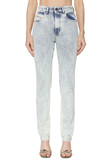 1994 09d64 Straight Jeans Diesel Hellblau