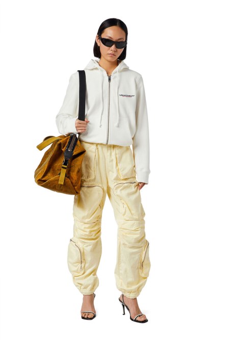 Weiß Diesel S-ginn-kapuze-zip-ind