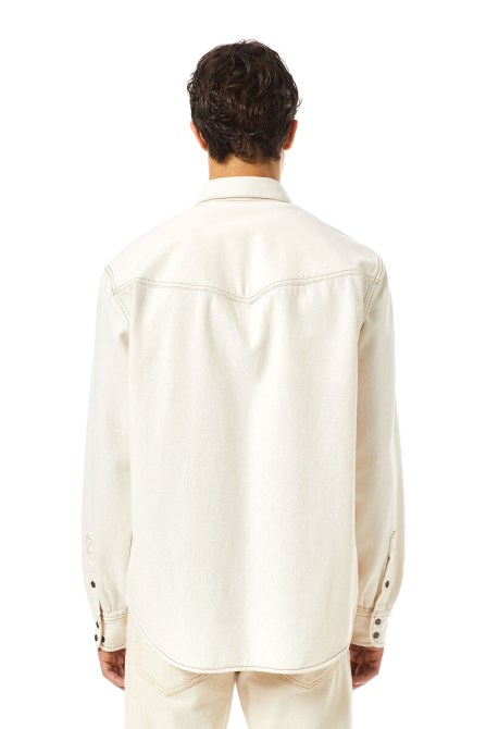 D-ocean Westernhemd Diesel Weiß