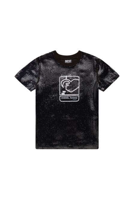 Schwarze Diesel-t-requins