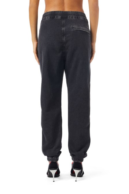 Diesel D-lab Track Denim 069ze Konisch Schwarz/dunkelgrau