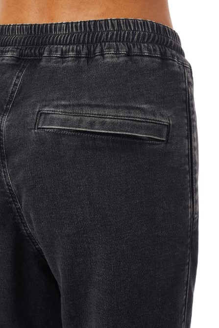 Diesel D-lab Track Denim 069ze Konisch Schwarz/dunkelgrau