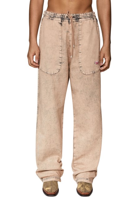 Hellbrauner Diesel D-martians Track Denim 09d16 Gerade