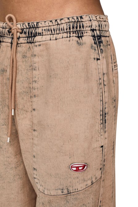 Hellbrauner Diesel D-martians Track Denim 09d16 Gerade