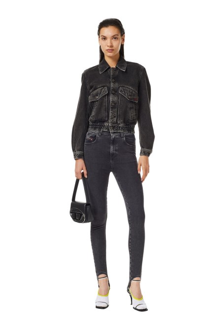 Diesel Schwarz/dunkelgrau Slandy Joggjeans 069zm Super Skinny