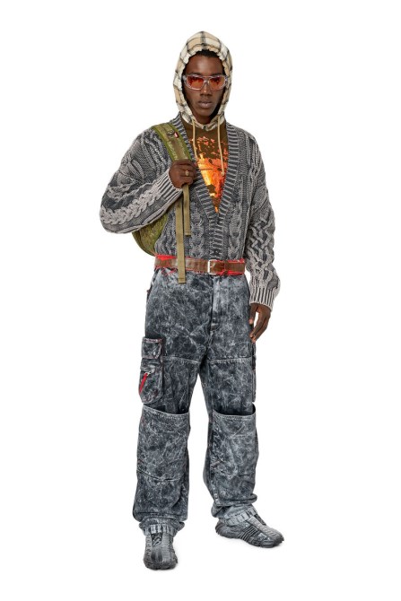 Diesel Militärgrüner 1dr-pod Rucksack