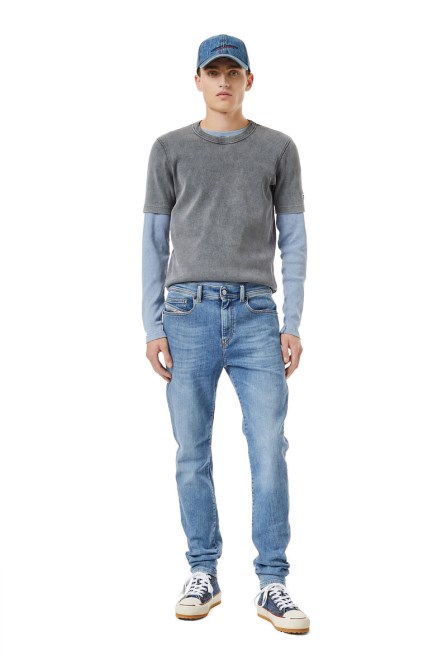 1983 09c01 Röhrenjeans Diesel Mittelblau