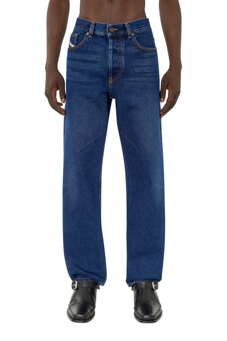 Diesel 2010 007e6 Gerade Jeans In Dunkelblau