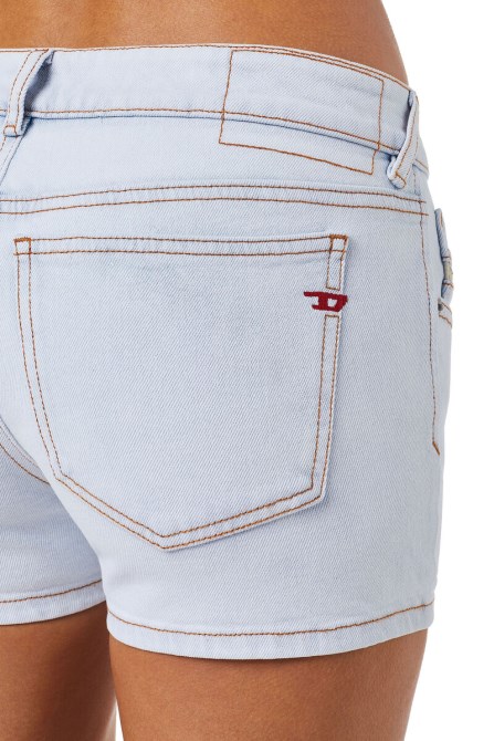 Hellblaue Diesel De-lyla Kurze Hose