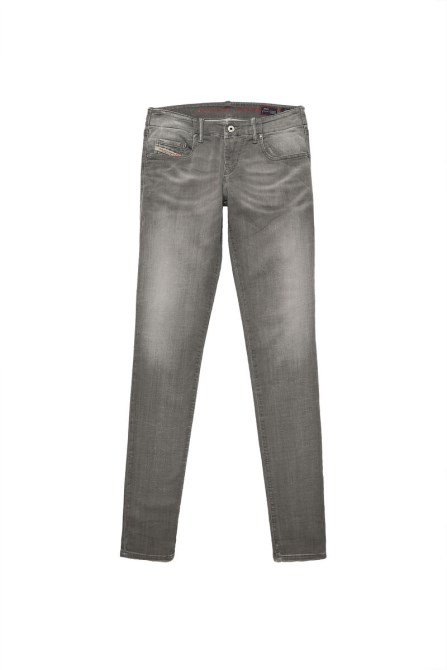 Diesel Grupee Joggjeans Hellgrau