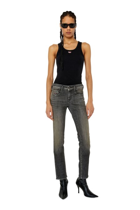 Schwarz/dunkelgrau D-ollies Joggjeans 09f01 Slim Diesel