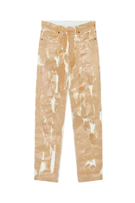 2010 007b7 Straight Jeans Diesel Hellbraun