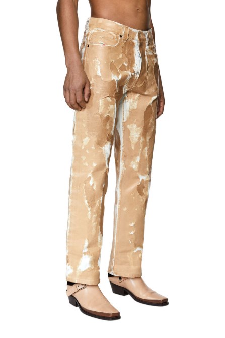 2010 007b7 Straight Jeans Diesel Hellbraun