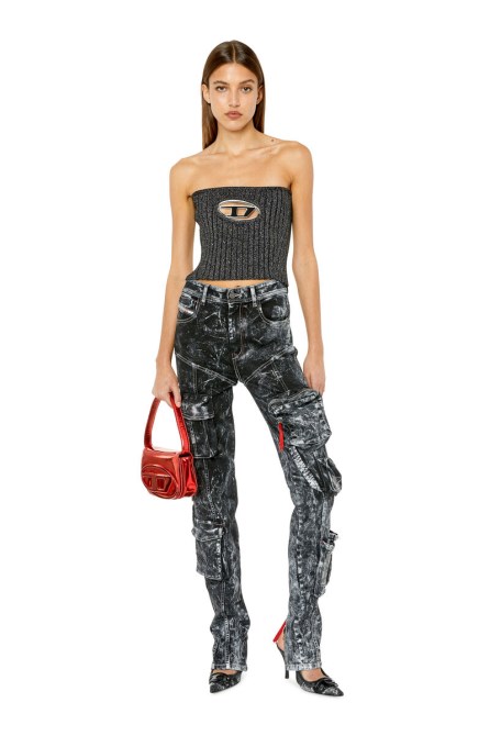 Diesel M-clarksville-lurex Schwarz