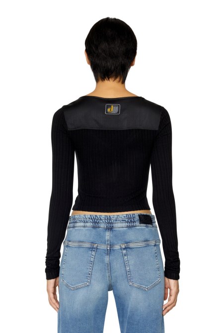 Diesel T-Bordie Schwarz