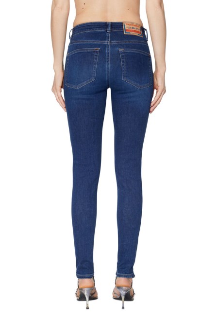 2017 Slandy 09c19 Super Skinny Jeans Diesel Dunkelblau