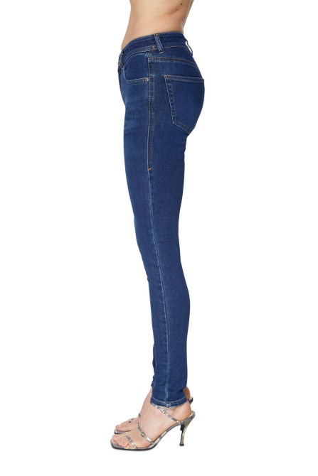2017 Slandy 09c19 Super Skinny Jeans Diesel Dunkelblau
