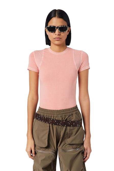 Diesel T-skyrib Rosa