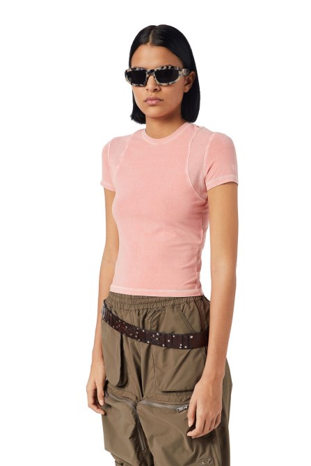Diesel T-skyrib Rosa