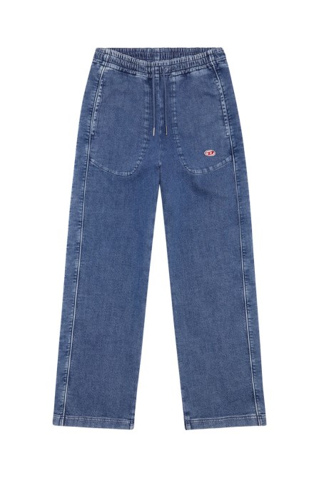 Mittelblau Diesel D-martians Track Denim 09c99 Gerade