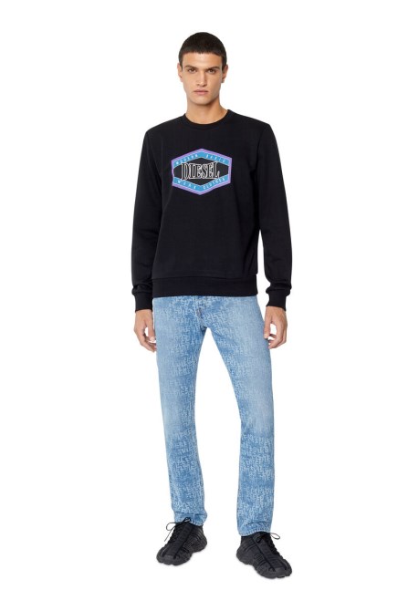 Diesel 1995 007f5 Gerade Jeans Hellblau