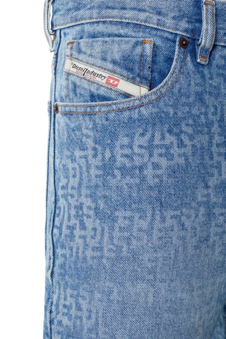 Diesel 1995 007f5 Gerade Jeans Hellblau