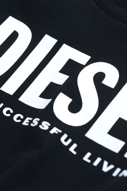 Diesel Tjustlogo Schwarz