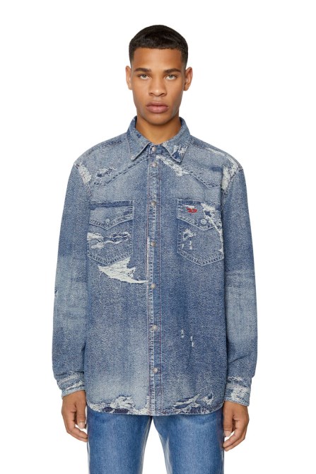 Blau Diesel D-einfach-über