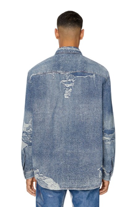 D-einfach-über Dieselblau