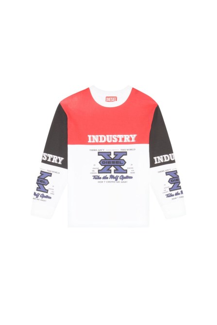 Diesel Tjuseo über Weiß/rot