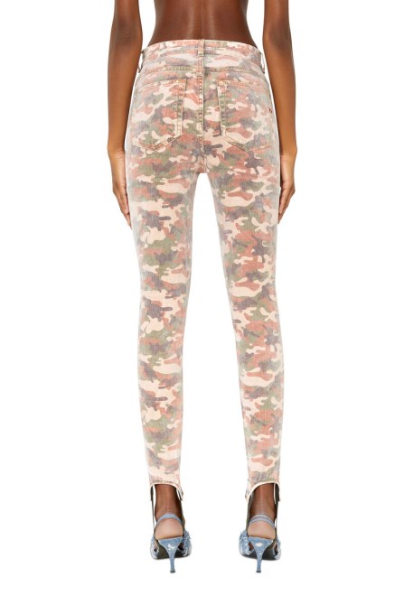 Hellblaue Diesel D-duct 0elad Superenge Jeans