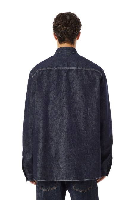 D-hort Arbeitshemd Diesel Dunkelblau