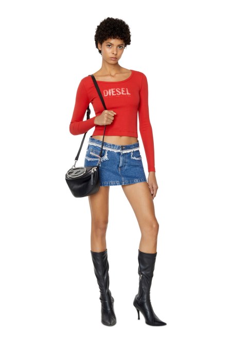 Schwarz Diesel 1dr-umhängetasche