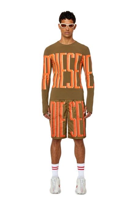 Diesel Amtee-lauren-wt17 Grün