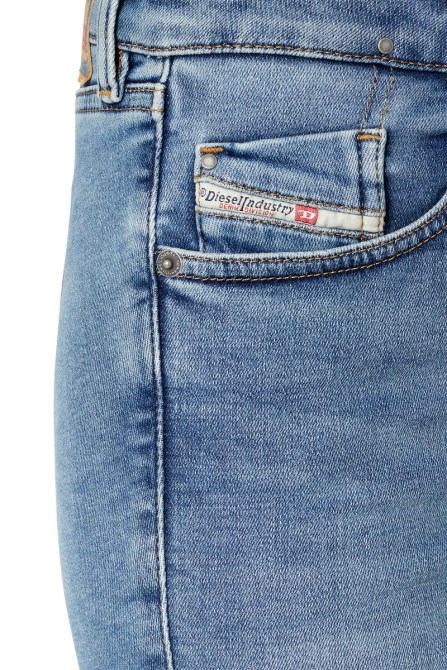 Diesel D-ollies Joggjeans 068ba Schmal Mittelblau