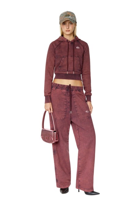 Roter Diesel D-angy Track-denim-hoodie