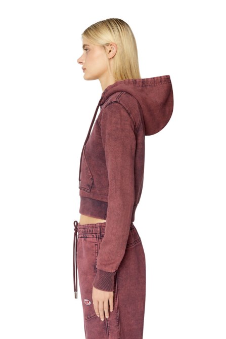 Roter Diesel D-angy Track-denim-hoodie