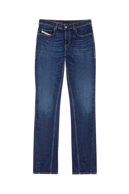 2021 09b90 Bootcut-Jeans Diesel Dunkelblau
