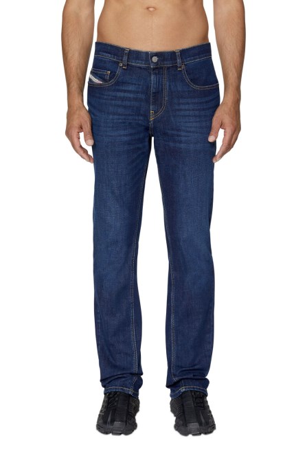 Dunkelblaue Diesel 2021 09b90 Bootcut-Jeans