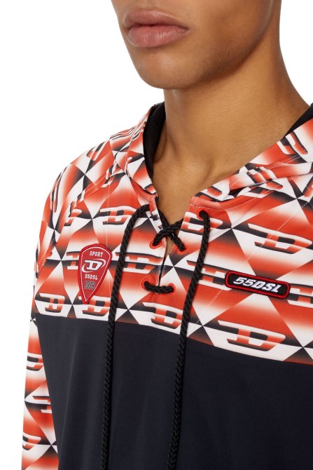 Diesel Amst-zonnie-ht20 In Schwarz/rot