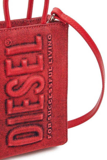 Diesel Dsl Shopper 3d Mini X Rot