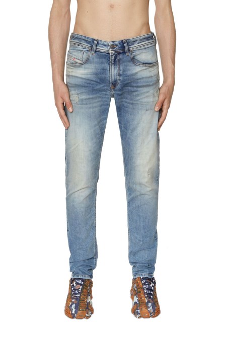 Diesel 1979 Sleenker 068bi Skinny Jeans Mittelblau
