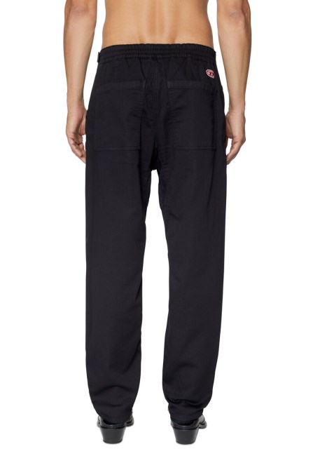 Diesel Krooley Joggjeans 069zg Tailliert In Schwarz/dunkelgrau