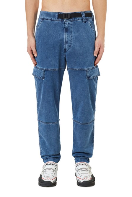 Krooley Joggjeans 069zk Tapered Diesel In Mittelblau