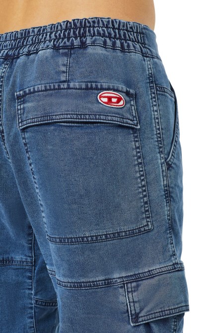 Krooley Joggjeans 069zk Tapered Diesel In Mittelblau