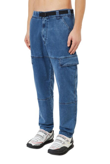 Krooley Joggjeans 069zk Tapered Diesel Mittelblau