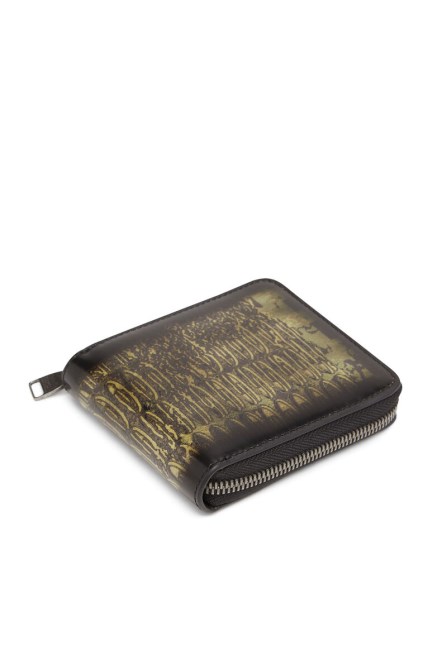 Diesel Doppelfaltiger Münzreißverschluss Xs Schwarz/grün