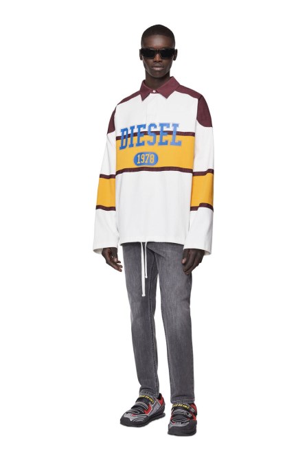 Krooley Joggjeans 09d06 Tapered Diesel Schwarz/dunkelgrau